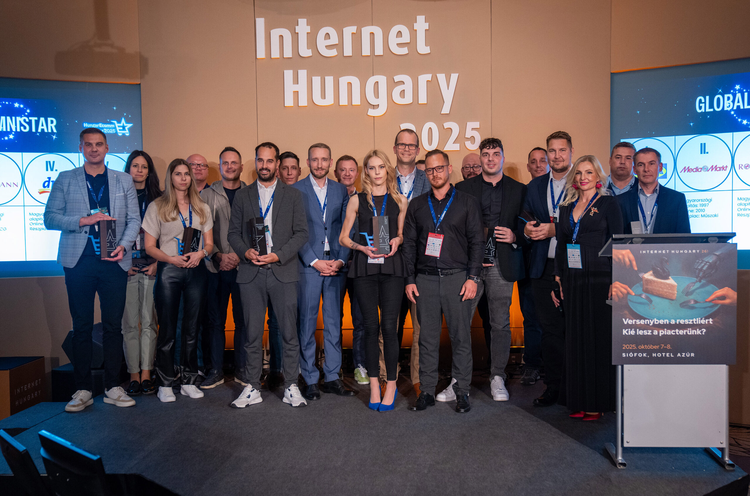 HungarEcomm Stars 2025 díjazottak